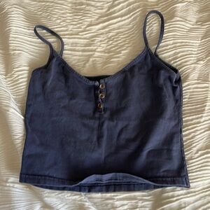 brandy Melville button top tank